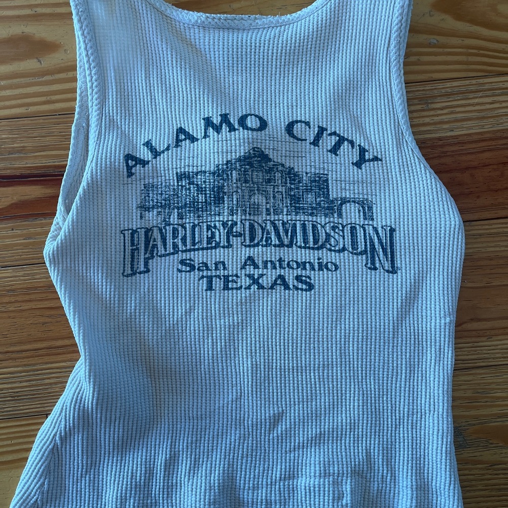Vintage Harley Davidson Tank